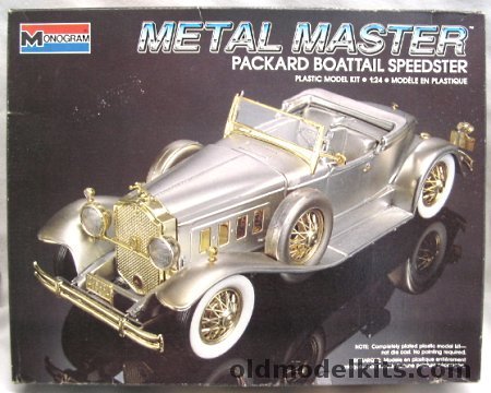 Monogram 1/24 Packard  Boattail Speedster Metal Master - 1930 Packard Model 734, 2311 plastic model kit